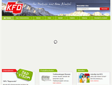 Tablet Screenshot of kfd.at