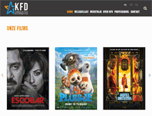 Tablet Screenshot of kfd.be